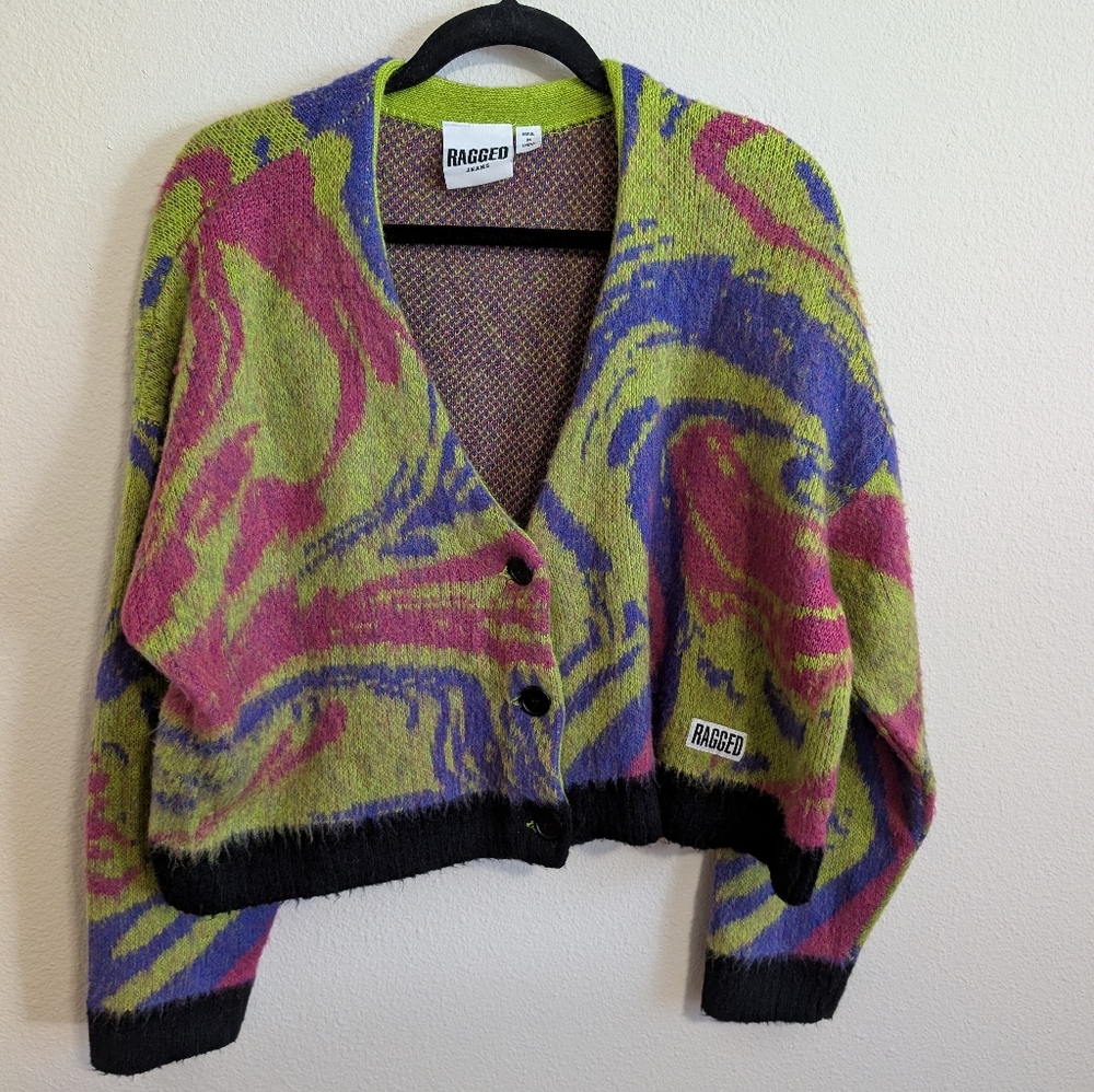 Ragged Vibrant Women's Cardigan
